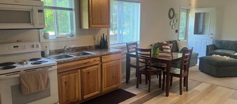 Charming 2-bedroom cottage in welcoming Grand Marais, Michigan.