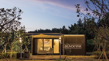Cabin | 1 bilik tidur, gebar bulu kapas, langsir/tirai gelap terus