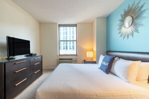 1 Schlafzimmer, Bügeleisen/Bügelbrett, kostenloses WLAN, Bettwäsche