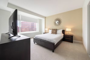 1 habitación, tabla de planchar con plancha, wifi gratis y ropa de cama 