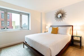 1 soverom, strykejern/-brett, wi-fi (inkludert) og sengetøy