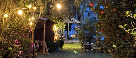 Overnattingsstedets uteområder