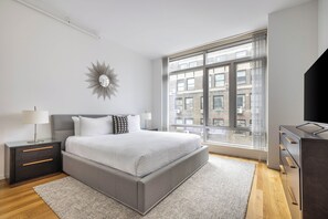 1 soverom, strykejern/-brett, wi-fi (inkludert) og sengetøy