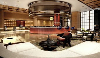 Sitzecke in der Lobby