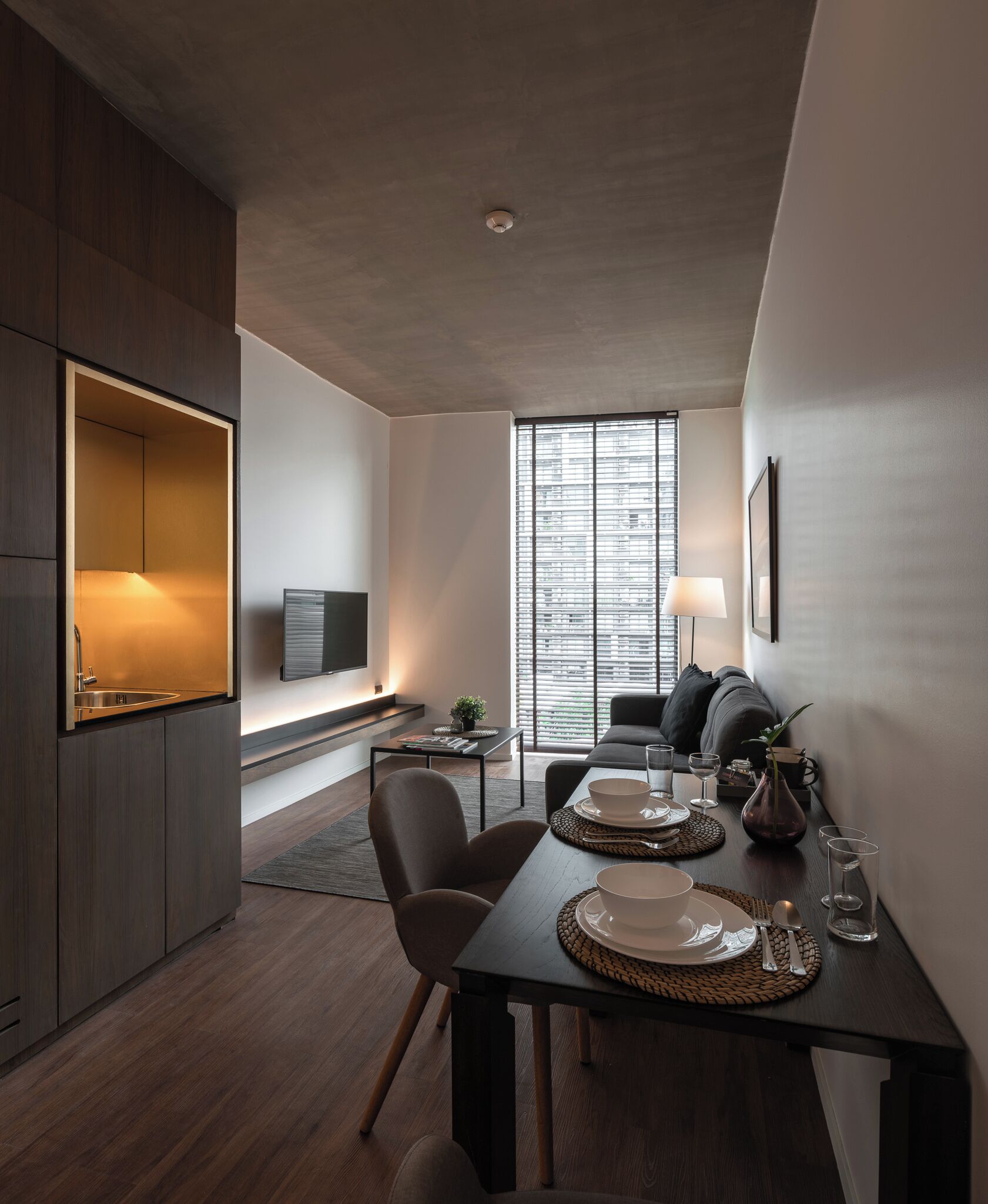 Suite | Ruang tamu | 43 inci televisyen dengan satelit 