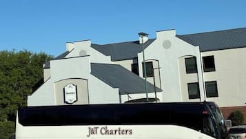 Voorkant van accommodatie