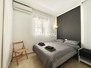 2 habitaciones, escritorio, wifi gratis y ropa de cama 
