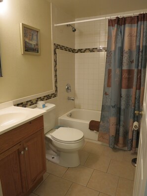 Towels, soap, toilet paper