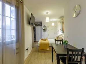 1 bedroom, iron/ironing board, Internet, bed sheets