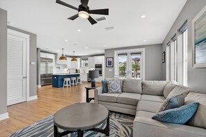 Smart TV, fireplace - Storybook - Pet Friendly Home Near the Beach with Private Pool (Destin)