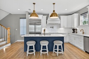 Fridge, microwave, oven, stovetop - Storybook - Pet Friendly Home Near the Beach with Private Pool (Destin)