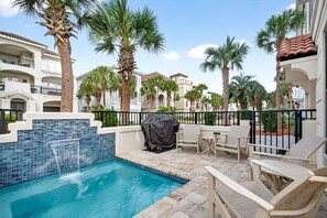 Una piscina climatizada