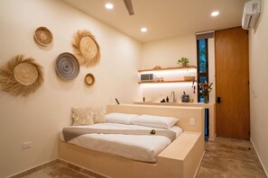 1 soverom, wi-fi og sengetøy