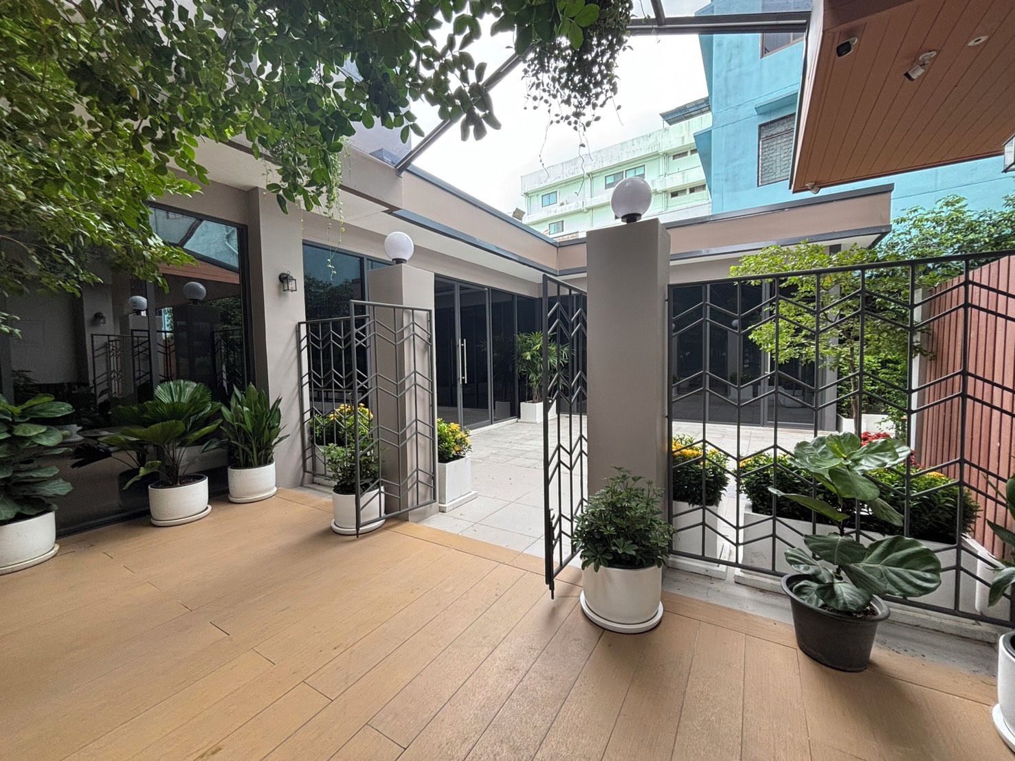 Fachada del alojamiento