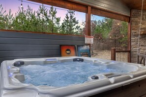 Bain à remous extérieur