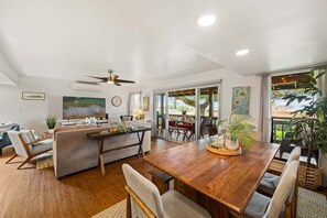Dining - SUMMER SALE! 3BR Condo w Sweeping Ocean Views Near the Beach - Kaanapali Plantation 32 (Lahaina)