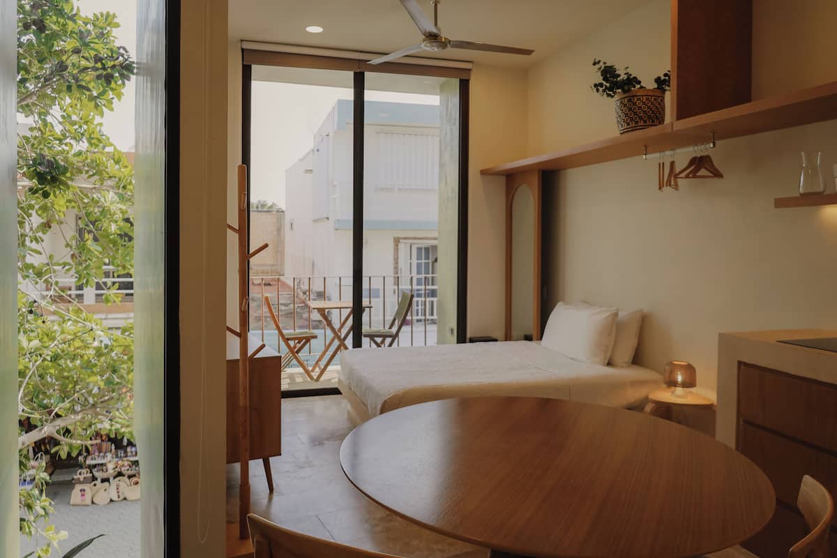 Studio Comfort, balkon, pemandangan kota | Pemandangan dari kamar