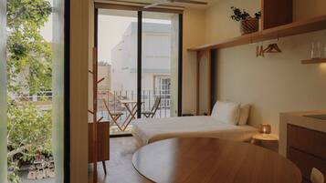 Studio Comfort, balkon, pemandangan kota | Pemandangan dari kamar