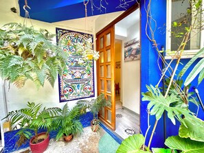 Exterior detail - " La Corte Azzurra Room " (Bari Sardo)