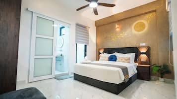 Superior Apartment, Ocean View | 2 bedrooms, in-room safe, iron/ironing board, free WiFi