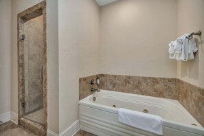 Shower, towels