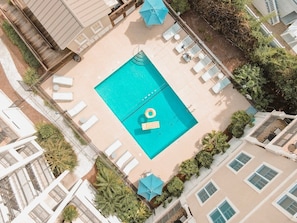 Beheizter Pool