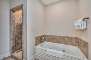 Shower, towels