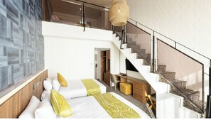 2 habitaciones, escritorio, wifi gratis y ropa de cama 