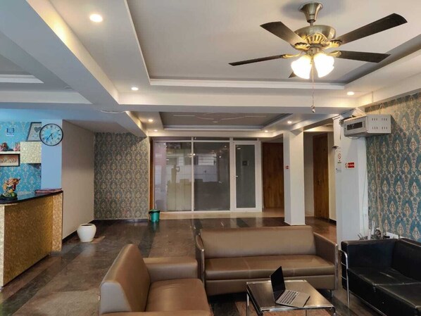 Lobby sitting area