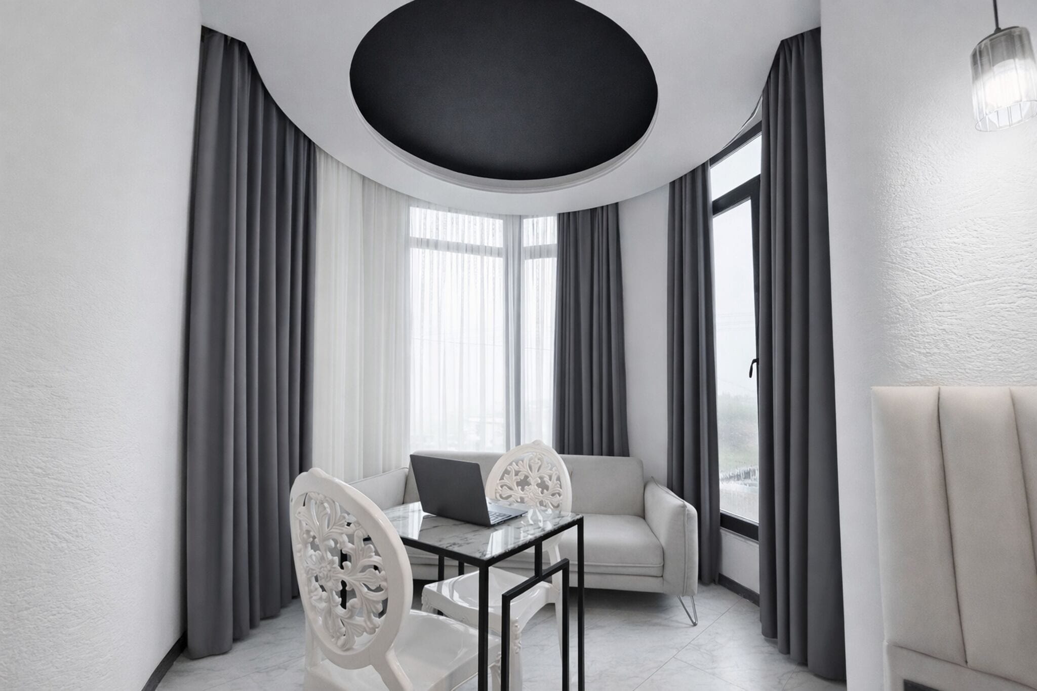 Chambre Double Deluxe | Coin séjour