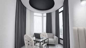 Chambre Double Deluxe | Coin séjour