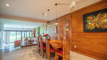 Villa, 3 camere da letto, piscina privata | Sala da pranzo