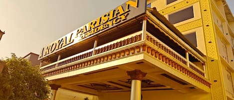 Façade de l’hébergement