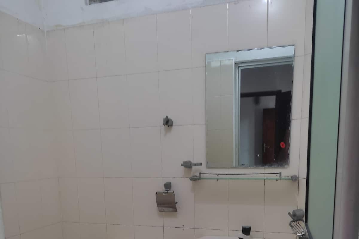 Comfort Triple Room | Bathroom | Shower, towels, soap, shampoo