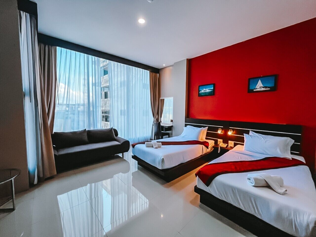 Superior Room, 2 Katil Bujang (Single), Non Smoking | Wi-fi percuma 