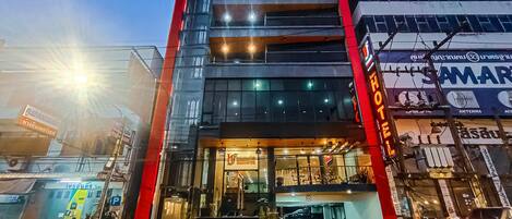 Façade de l’hébergement