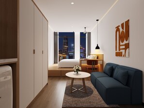 Chambre Double, vue ville