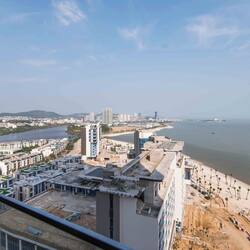 Apartamento, 1 quarto, vista para o mar, de frente para a praia | Vista do quarto