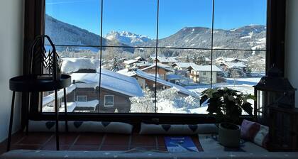 Cozy vacation home - vacation with a dream view of the surrounding mountains