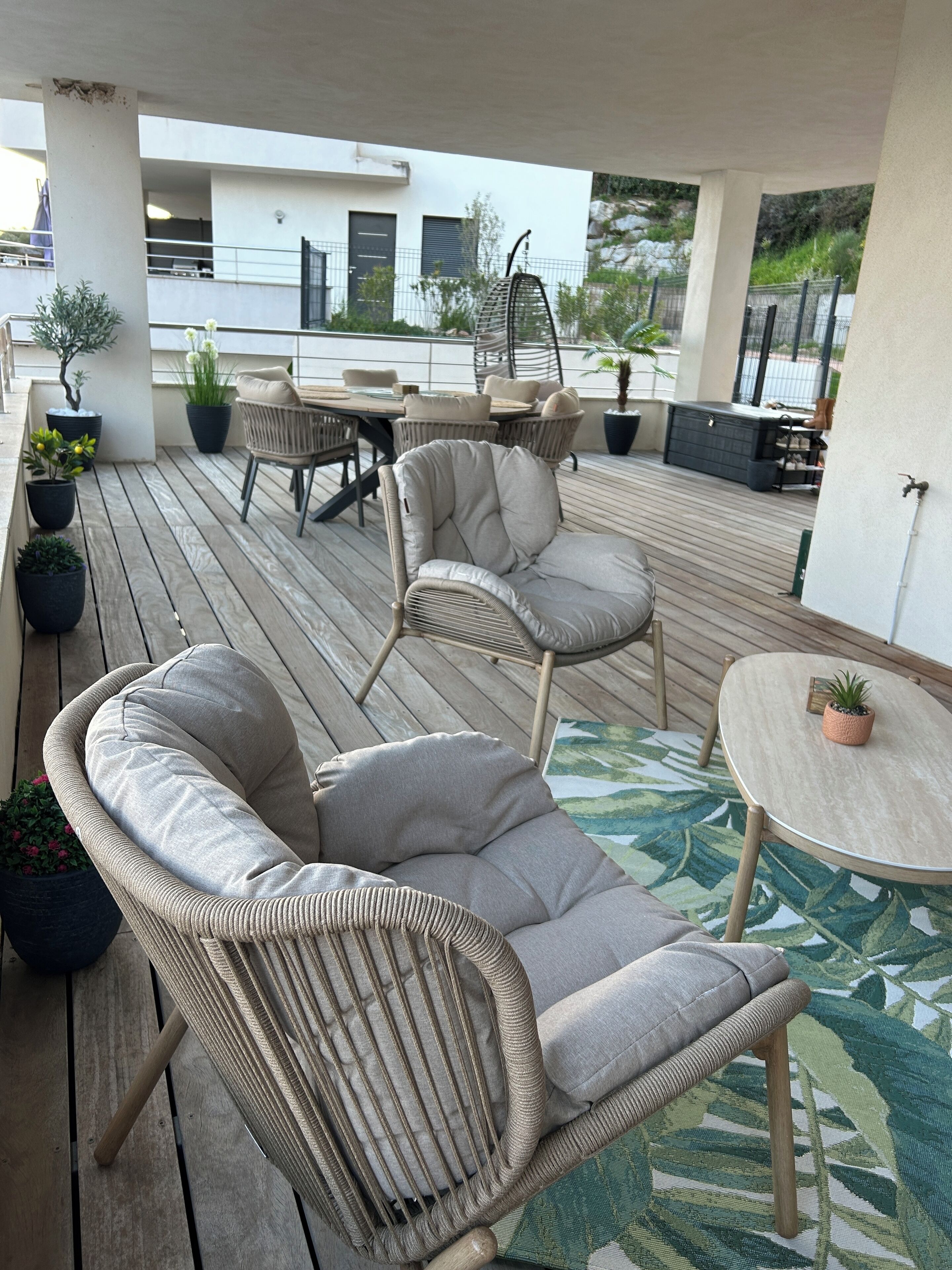 Udendørs spisemuligheder