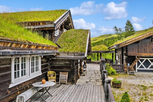 Luxury Cabin at Nesfjellet with sauna, bbq, close to ski & golf
