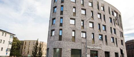 Façade de l’hébergement