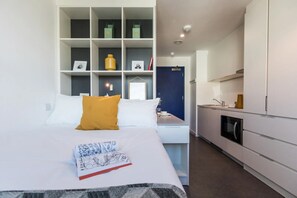 Estúdio, para não fumantes | Cozinha americana privada | Chaleira elétrica