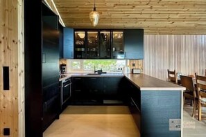 Fridge, oven, stovetop, dishwasher - Brand new large cabin with sauna and ski in out (Øyer kommune)