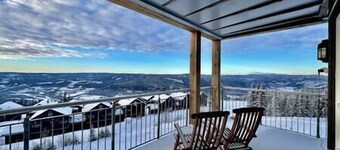Ski in/out, bbq, mountain view & fireplace - Hafjell