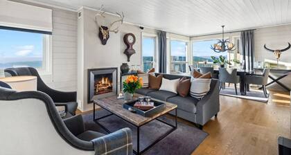 Ski in/out, bbq, mountain view & fireplace - Hafjell