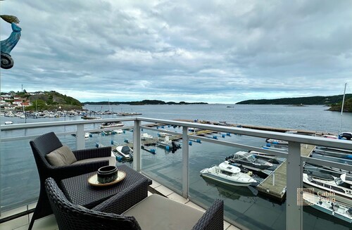 Seaside penthouse in Kragerø with incredible views