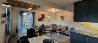 Modern apartment Hovden ski in/out x-skiing, 2 bathrooms and balcony