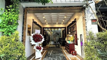 Façade de l’hébergement