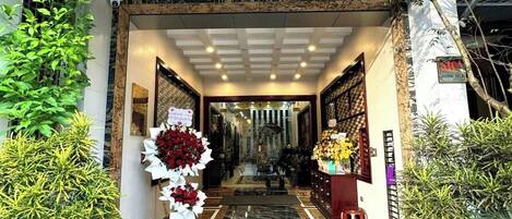 Facciata della struttura